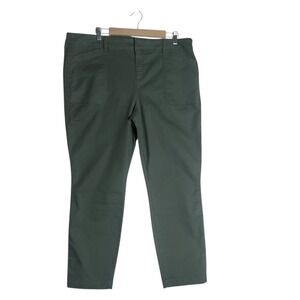 Ond Navy Pixie Ankle Pants Army Green NWT Size 18